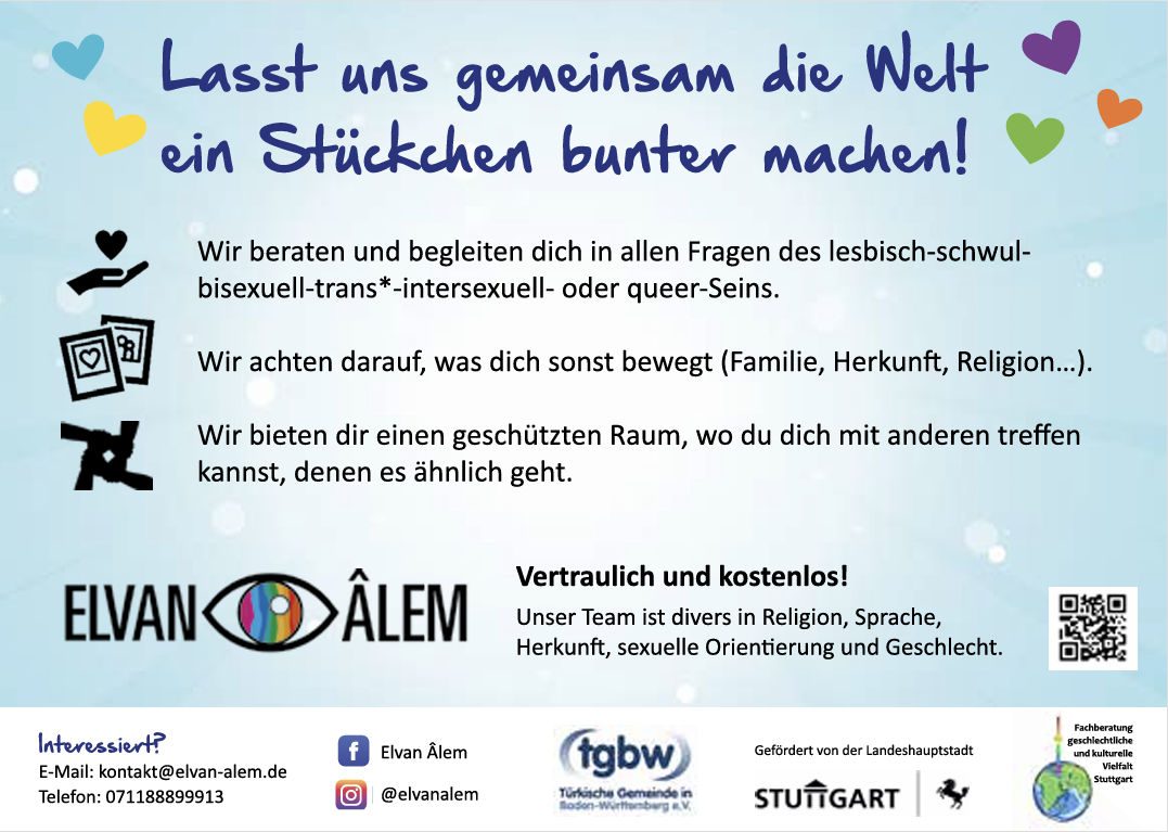 Logo des LSBTTIQ Baden-Württemberg