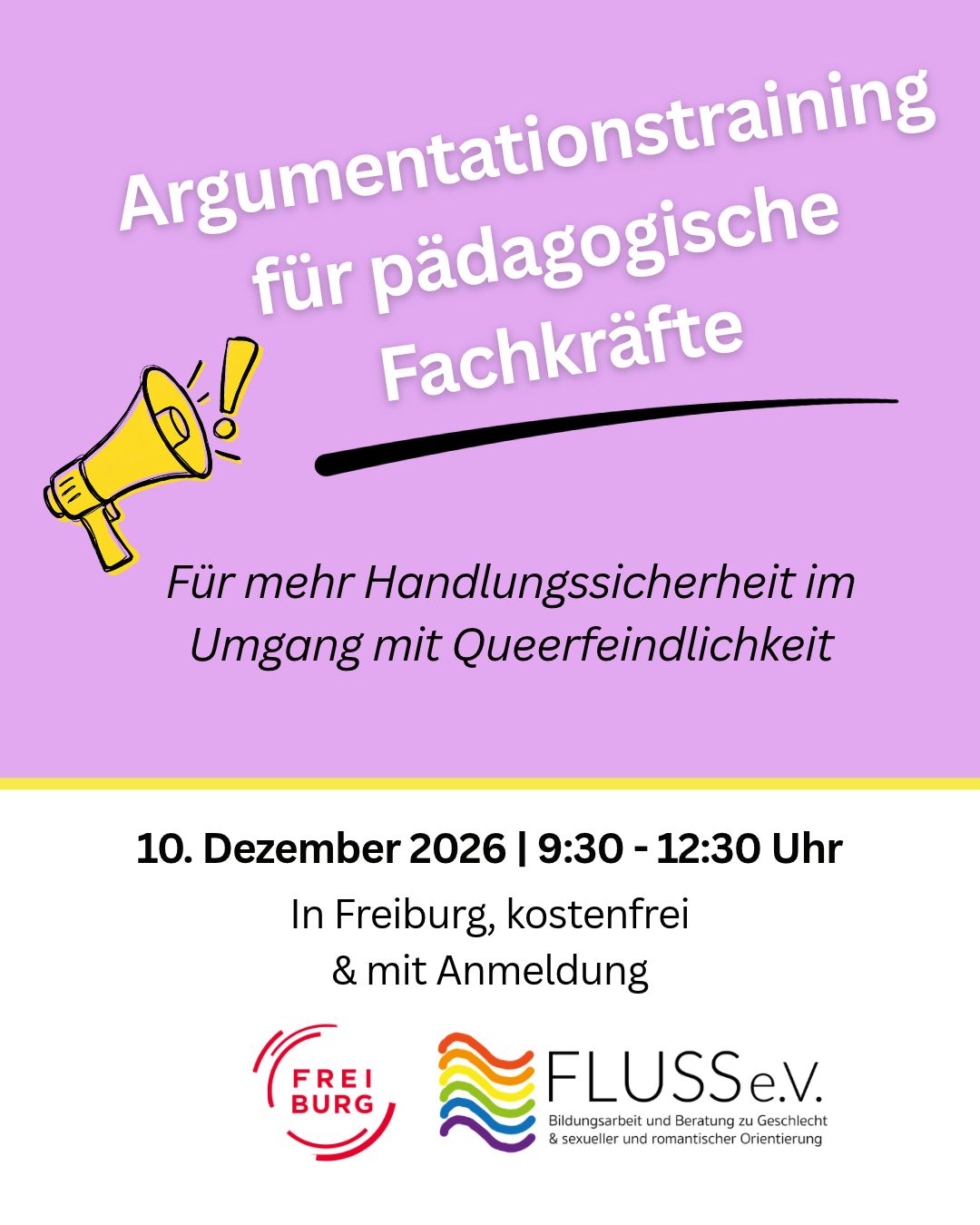 Argumentationstraining für päd. Fachkräfte (2)